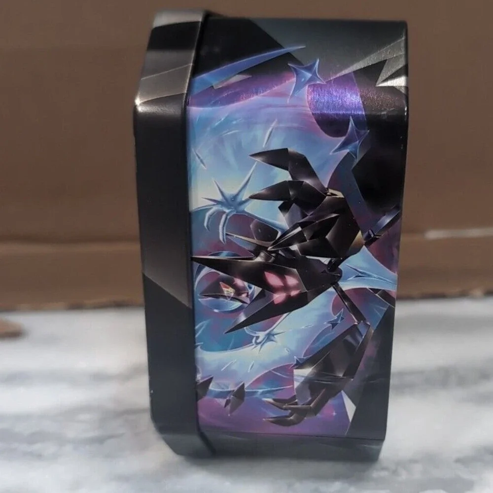 Pokemon TCG Necrozma Prism Tin Empty Card‎ Storage Dusk Mane Dawn Wings 2018